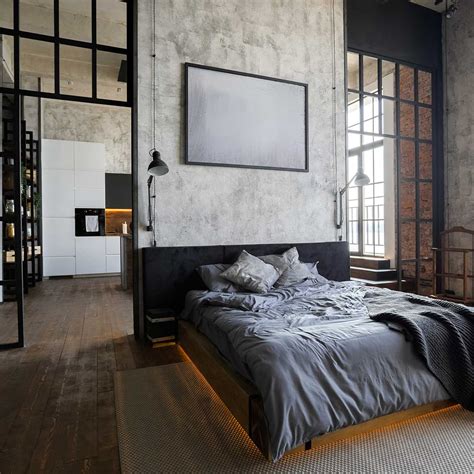 Industrial Style Bedroom Design Guide Design Cafe