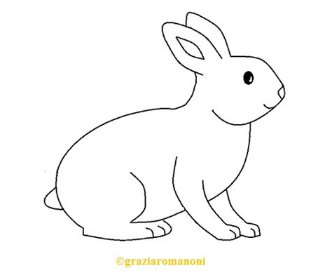 Disegnare e colorare animali è uno dei giochi di animali gratis selezionati da noi. Disegni da colorare animali, il coniglio - MondoFantastico.com