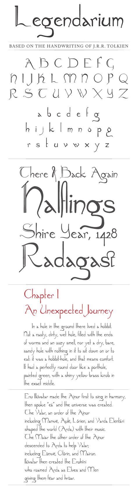 Making & animating the one ring of tlotr in blender 2.82. Legendarium - a J.R.R. Tolkien Script Font on Behance