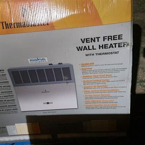 Thermablaster Btu Vent Free Propane Wall Heater Wlt Ve Ebay