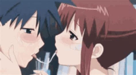 Anime Kissing Gif Anime Kissing Discover Share Gifs SexiezPicz Web Porn