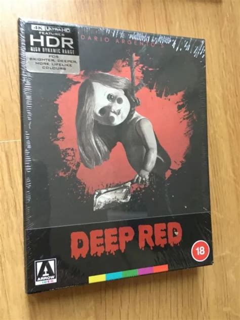 Deep Red 4k Uhd Blu Ray Arrow Video Limited Edition Dario