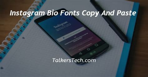 Instagram Bio Fonts Copy And Paste