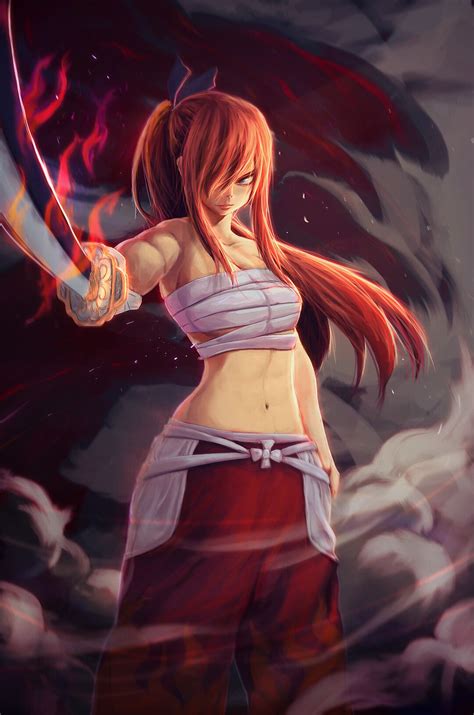 Erza Fairy Tail Fairy Tail Anime Kawaii Anime