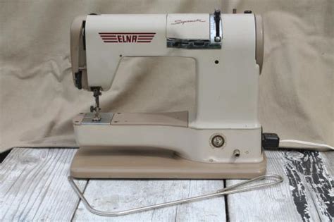 Vintage Elna Supermatic Sewing Machine Tavaro Mechanical Cam Sewing