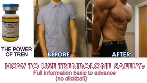 How To Use Trenbolone Safelytren Before And Aftertrenbolone Cycle