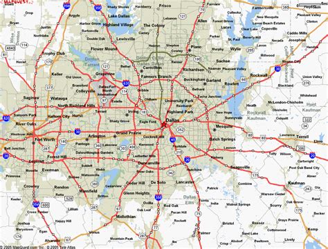 Dallas Mapa Mapas De Dallas Texas Eua