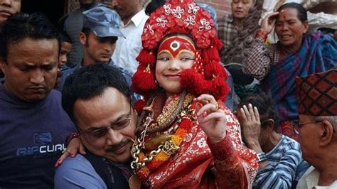 nepal names 3 year old as new ‘living goddess of kathmandu world news hindustan times