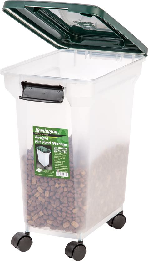 Remington® 22lb Airtight Dog Food Container With Wheels