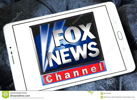 Fox News Channel Logo Editorial Stock Photo Image Of