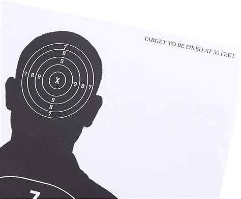 Shooting Targets Paper Range Silhouettes For Rifles Pellet Guns