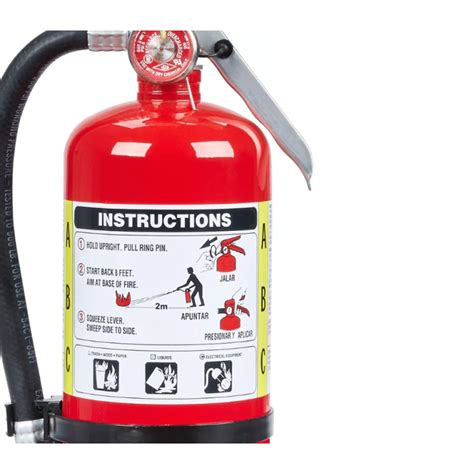 Amerex Ax402 5 Lbs Abc Fire Extinguisher National Safety Inc