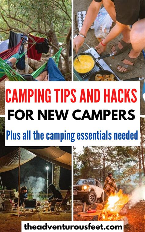 Best Camping Tips And Hacks For New Campers