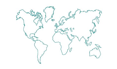 Map Of World Transparent Png Stickpng