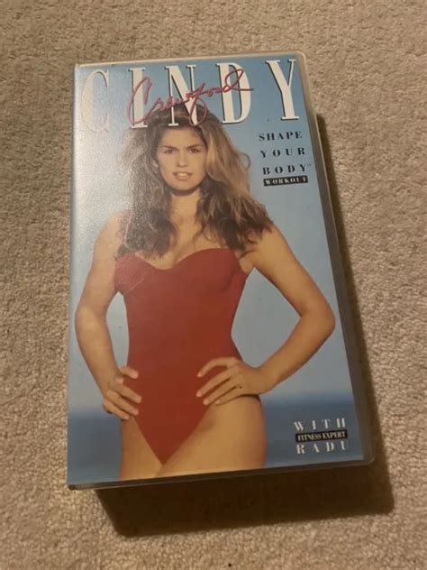 CINDY CRAWFORD SHAPE Your Body Workout VHS Video Tape PicClick UK