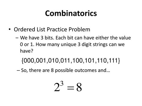Ppt Combinatorics Powerpoint Presentation Free Download Id4005899