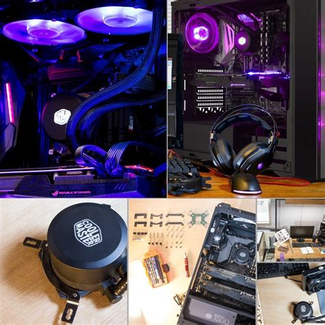 Coolermasters ml fan is very good, pumps air through the radiator quietly and has rgb lighting, making it a good value as well the pump is quiet, and the documentation is well laid out and. Cooler Master Masterliquid Ml240l Rgb Todo-en-uno De La ...