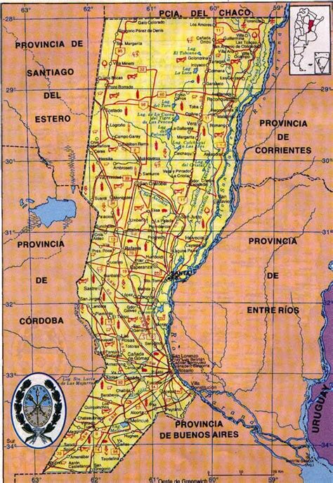 Santa Fela Bota De Argentina Mapa Mapa De Argentina Argentina