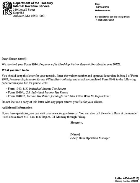 The irs will not waive the penalty on the phone. 3.42.20 Preparer Hardship Waiver Requests | Internal ...