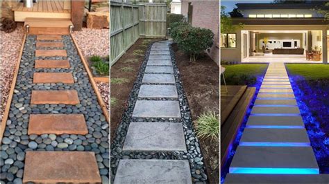 Beautiful Pathway Designs For Modern Home Walkway Landscaping Ideas