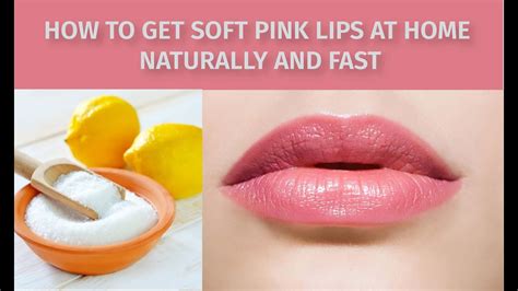 How To Get Soft Pink Lips At Home Naturally And Fast Easy And