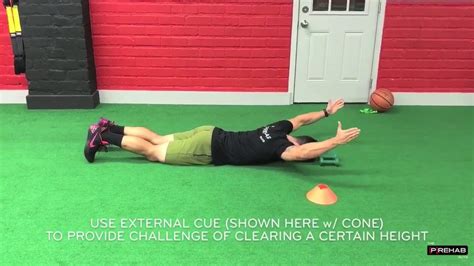 Reverse Snow Angel Shoulder Strength And Control Youtube