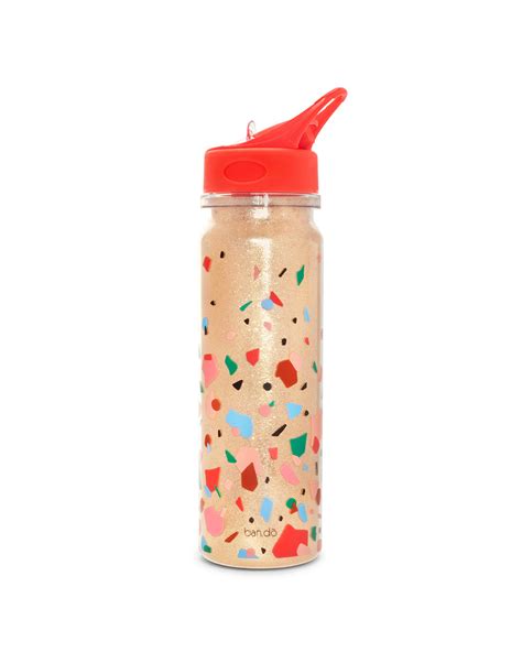 Glitter Bomb Water Bottle Confetti By Bando Water Bottle Bando