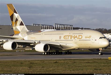 It is the world's largest passenger airliner. F-WWSS Etihad Airways Airbus A380-861 | Aviation, Jet ...