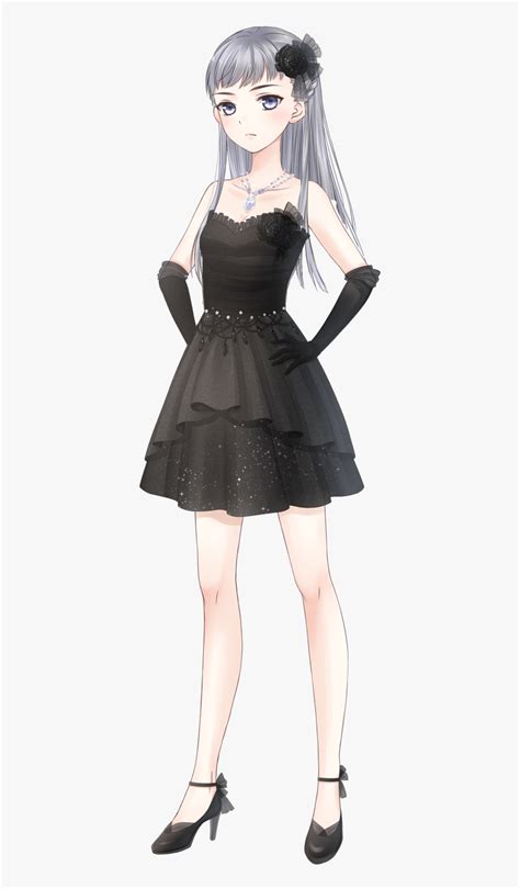 Dress Anime Girl Clothes Drawing Hd Png Download Kindpng