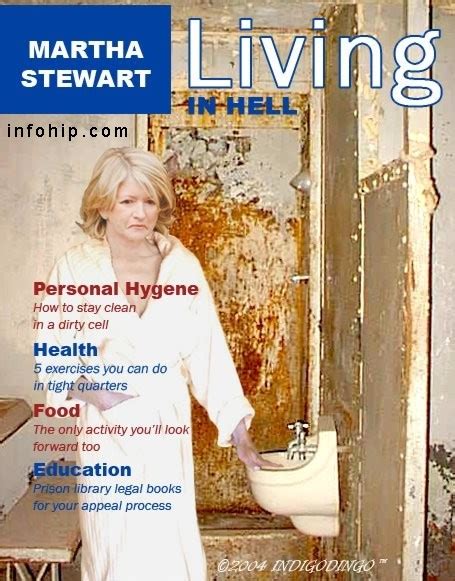 Martha Stewart In Jail