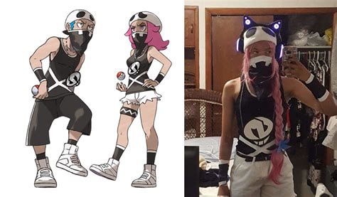Make Your Own Team Skull Grunt Carbon Costume Diy Guides To Dress