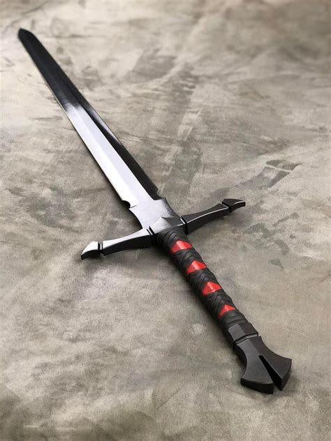 Longsword 3d Crossguard In 2021 Cool Swords Long Sword Sword