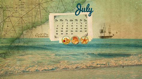 July 2016 Calendar And July Wallpapers Nice And Cute Tinh Tế