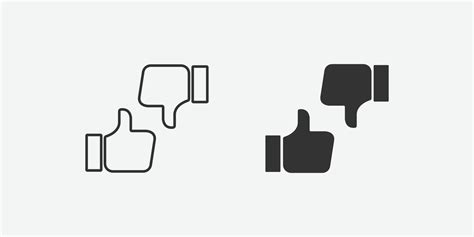 Like Dislike Vector Art Icons And Graphics For Free Download