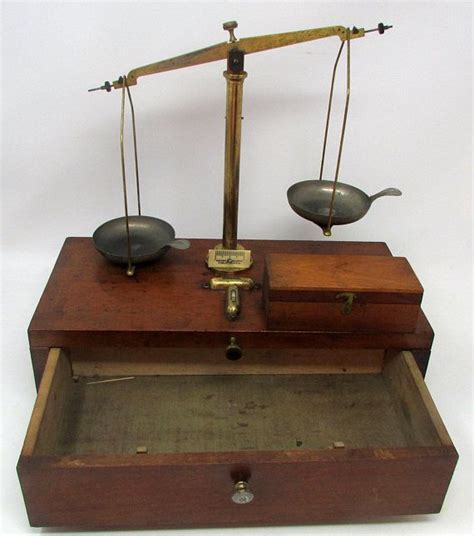 Antique Scale Balance Henry Troemner Pharmacy Apothecary