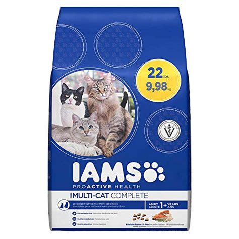 Iams Proactive Health Multi Cat Complete With Salmon And Chicken Dry