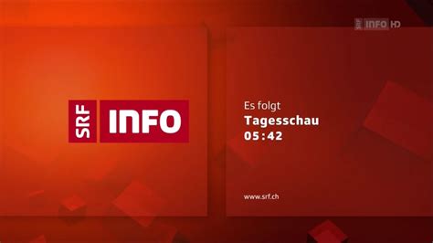 Br aktuell is a news channel that can be seen 24 hours a day. SRF info »Es folgt Tagesschau« - YouTube