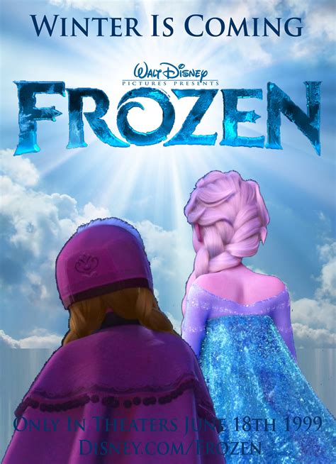 Walt Disney S Frozen 1999 Poster 2 Frozen Fan Art 39246466 Fanpop