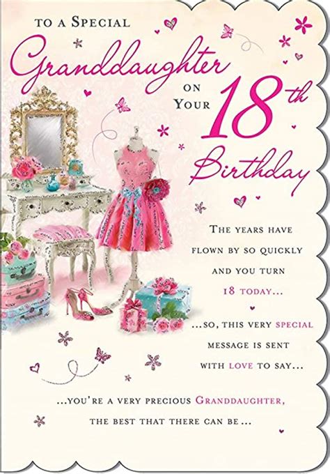 Amazon Com Milestone Age Birthday Card Age Granddaughter X Inches Regal Publishing
