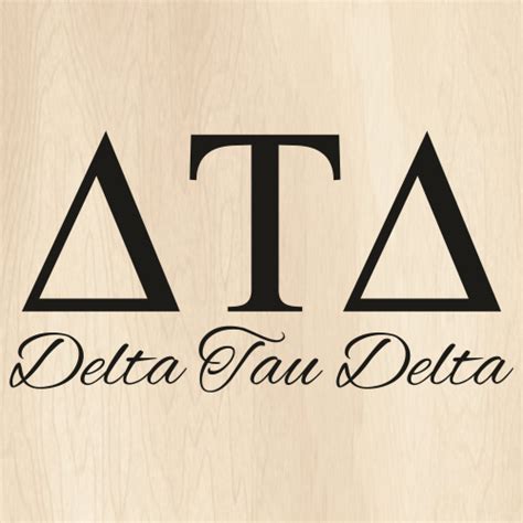 Delta Tau Delta Fraternity Svg Delta Tau Delta Letter Png Delta Tau