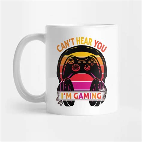 Im Gaming Gaming Mug Teepublic In 2021 Mugs Games Glassware