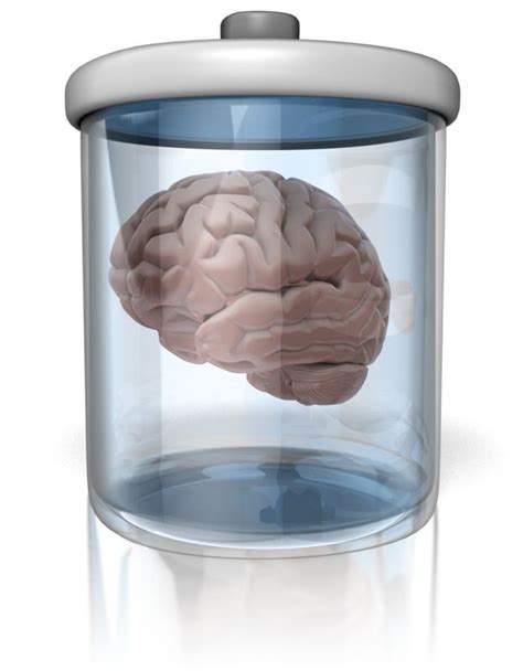 Brain In A Jar Great Powerpoint Clipart For Presentations