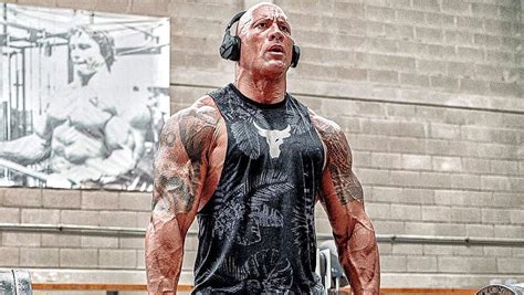 The Rock Posts Insane Body Pics While Training For Black Adam