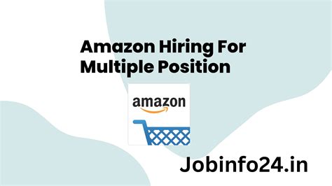 Amazon Hiring For Multiple Position Jobinfo24