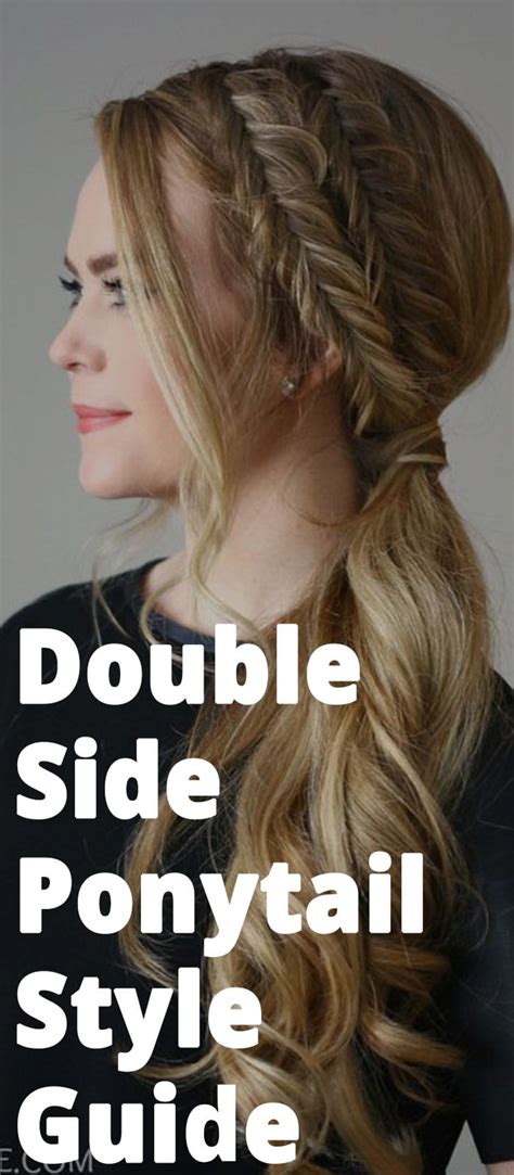 Double Side Ponytail Style Guide Theunstitchd Womens Fashion Blog