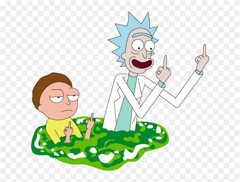 Download hd Rick And Morty Portal Clipart - Rick And Morty Png