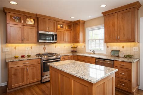 Cherry kitchen tumbled travertine backsplash with maestro quartz cherry cabinets kitchen trendy kitchen backsplash new kitchen cabinets. alder cabinets shaker - Google Search -- KITCHEN CABINETS ...