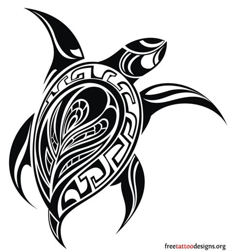 Tattoo Trends Turtle Tattoos Polynesian And Hawaiian Tribal Turtle
