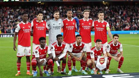 Đội Hình Arsenal 20222023 Danh Sách Cầu Thủ Và Số áo