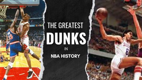 The Greatest Dunks In Nba History Youtube